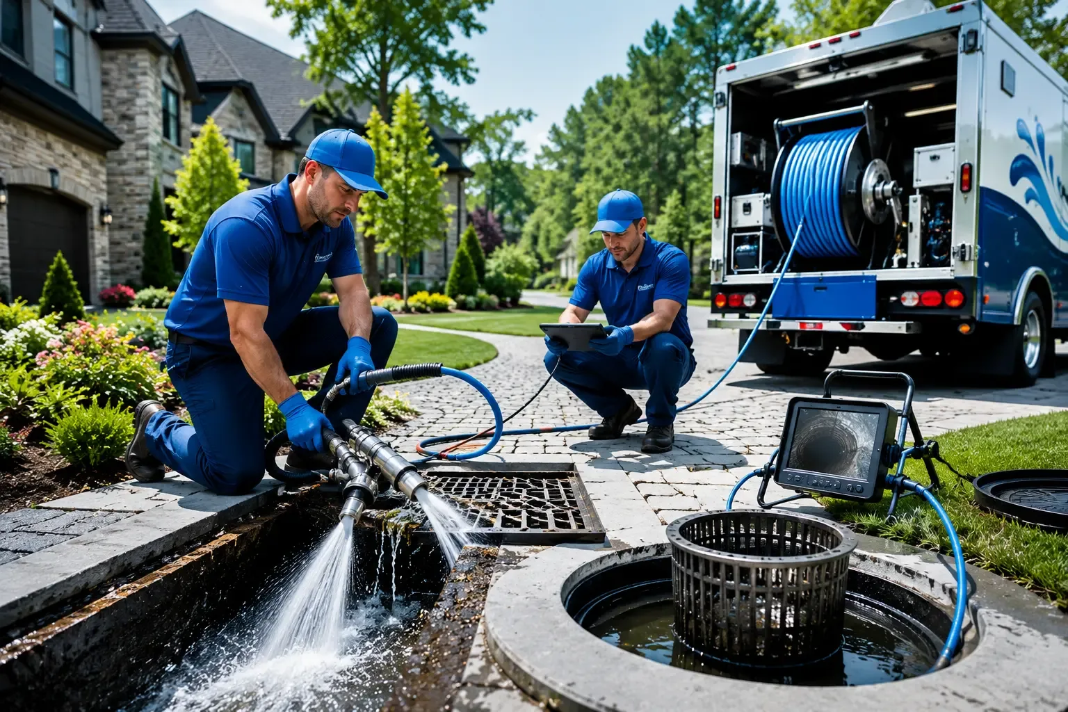 Local outdoor drain cleaning professionals in East Ryegate, VT
